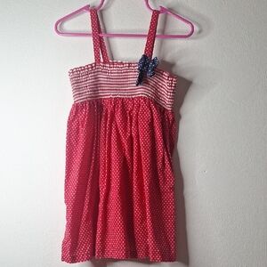 Circo Red and White Striped Top